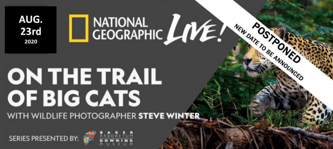 National Geographic Live: On The Trail of Big Cats at Morrison Center