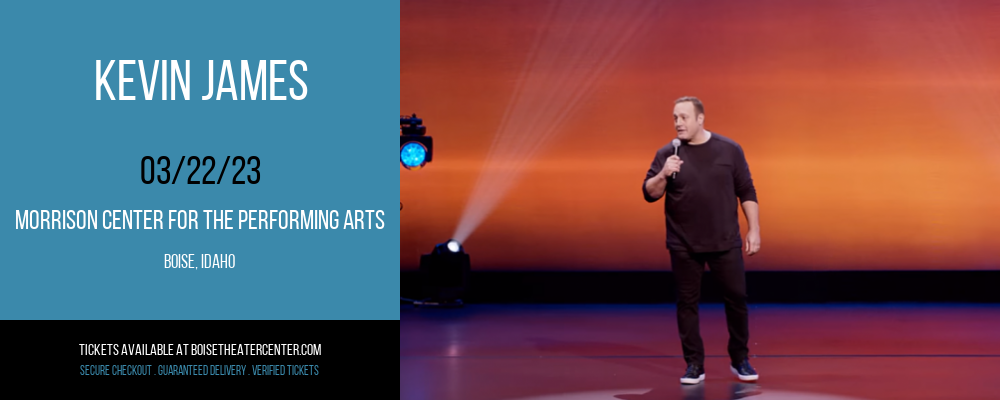 Kevin James at Morrison Center