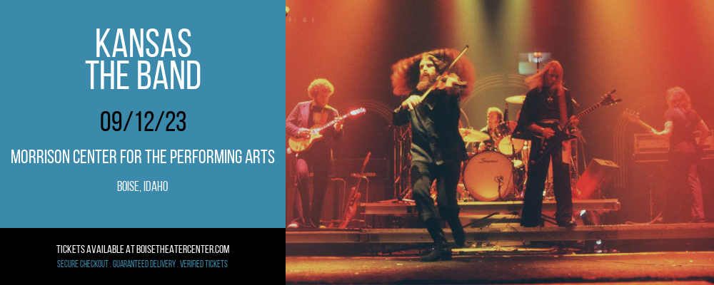 Kansas - The Band at Morrison Center tickets Kansas - The Band at Morrison Center