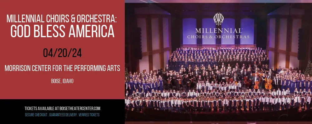 Millennial Choirs & Orchestra at Morrison Center For The Performing Arts