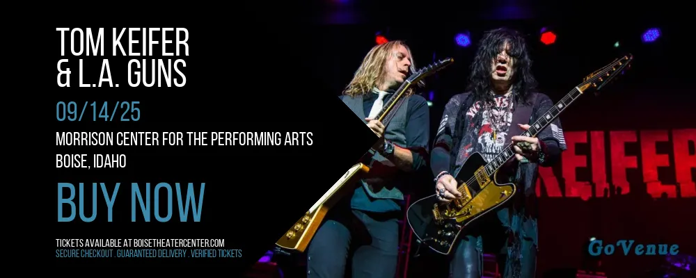Tom Keifer & L.A. Guns at Morrison Center For The Performing Arts